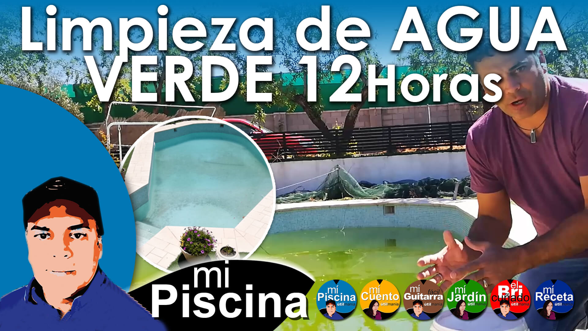 Como Limpiar una Piscina o Alberca Verde en 12 Horas