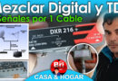 Como Mezclar Señales de Tv y Satelite en Cable Coaxial