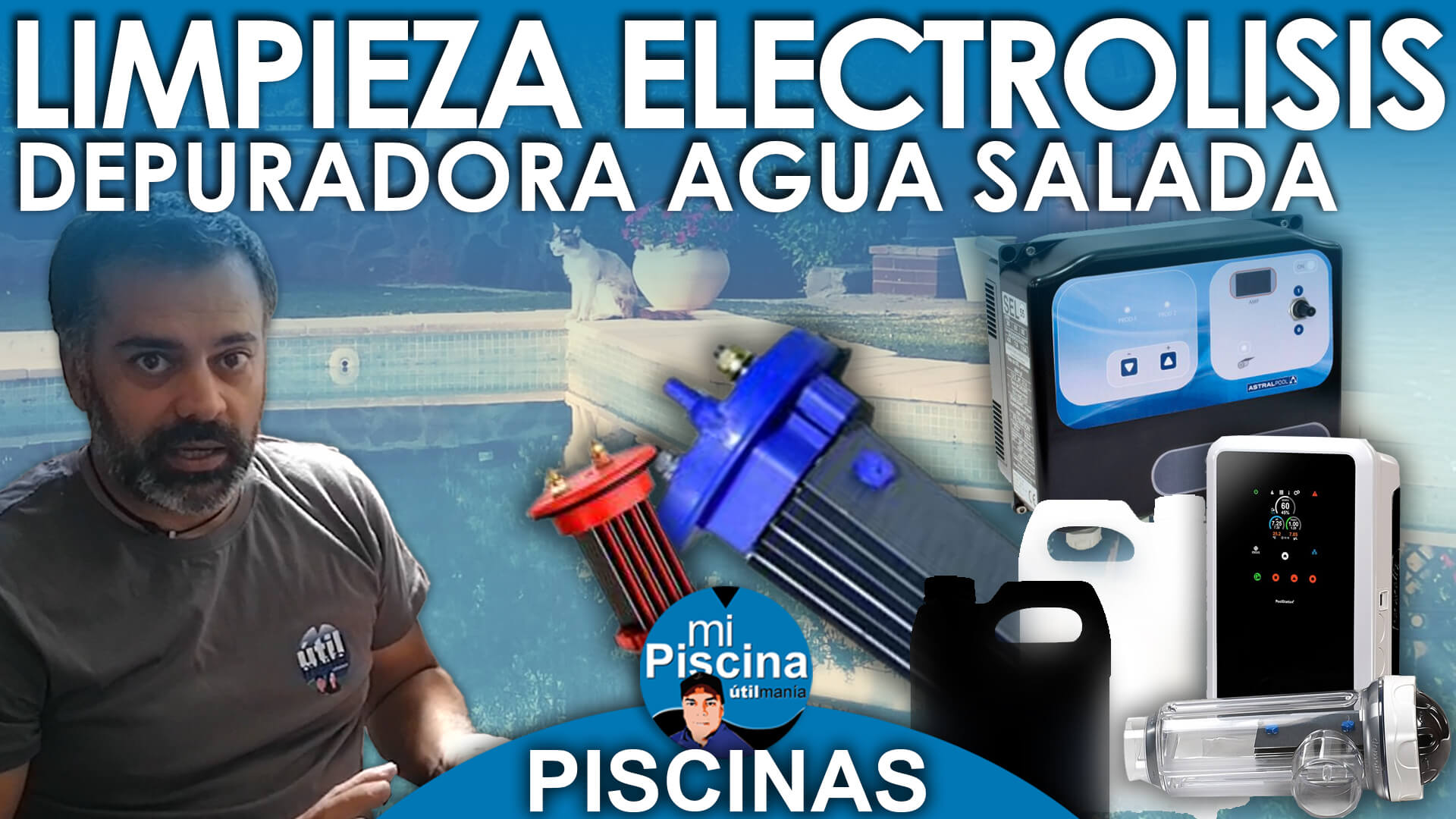 Como Limpiar Sistema de Electrolisis de Piscina. Mantenimiento Electrodos de Titanio