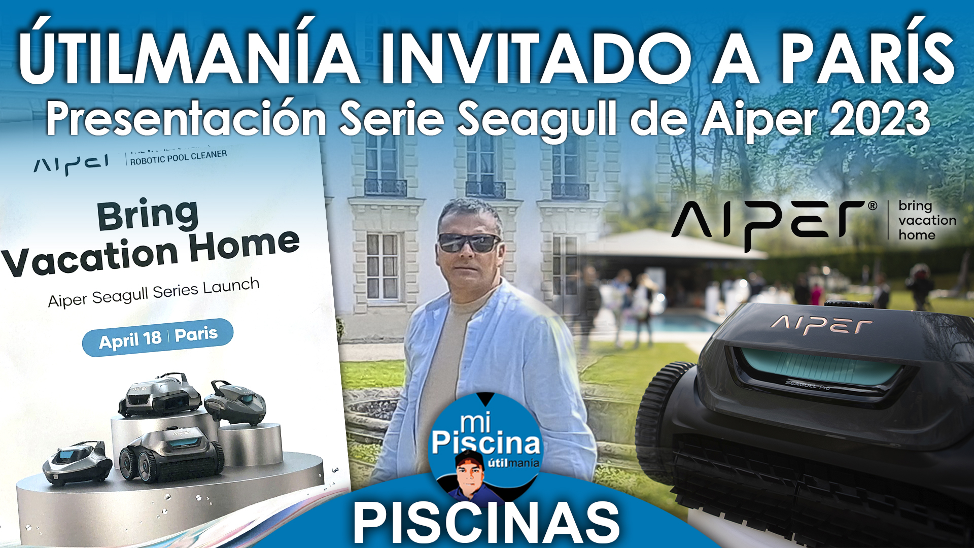 Invitados a la Presentación en Excusiva de Aiper en París