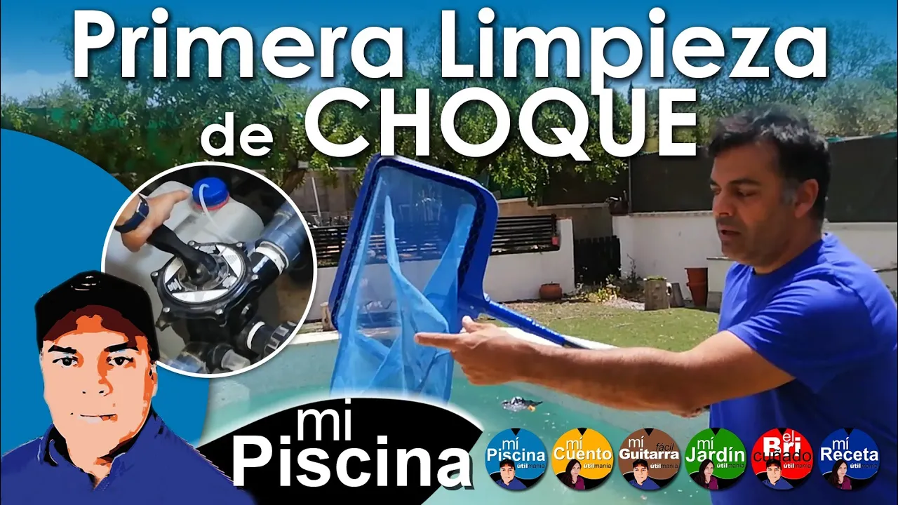 Cómo hacer una limpieza de choque en tu PISCINA