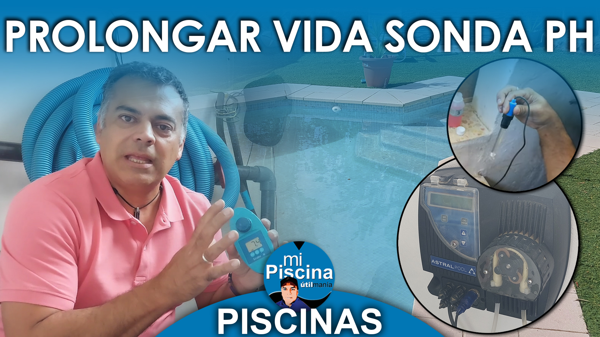 Como Prolongar la Vida de la Sonda de pH para Piscinas